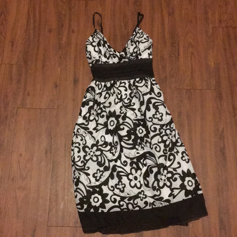 Black and white (Volume One) dress